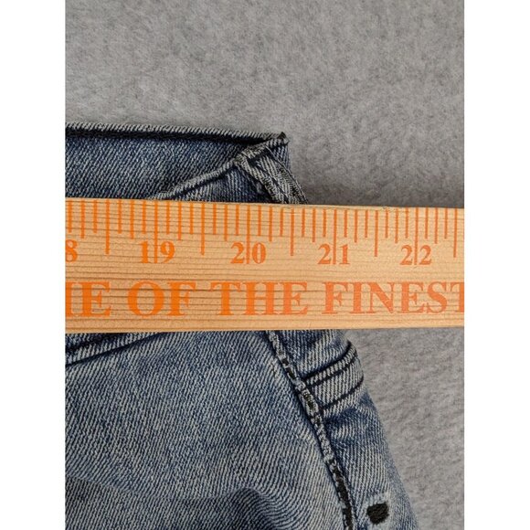 Levi's 550 Jeans Mens 42x34 Blue Relaxed Fit Tapered Distressed Ripped Holes Y2K - Picture 6 of 16